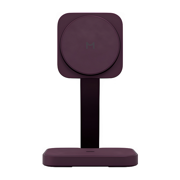 Беспроводная зарядка Magssory Axis For Apple Burgundy - рис.1