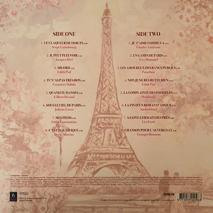 Пластинка Various - L'amour A Paris - LP - рис.1