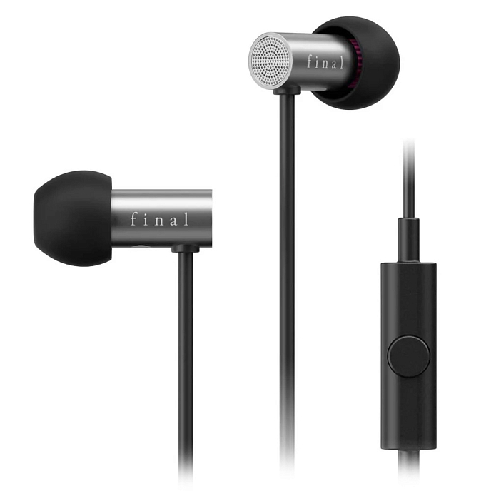 Наушники внутриканальные Final Audio E2000CS with Mic Matt Silver - рис.0