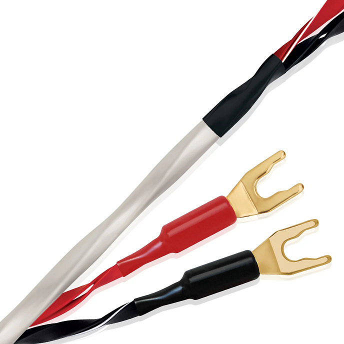 Кабель Wireworld Luna 10 Biwire Spade - Spade 3 m - рис.1
