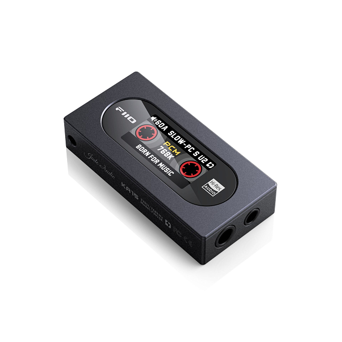 Усилитель для наушников с ЦАП FiiO KA15 Black - рис.1