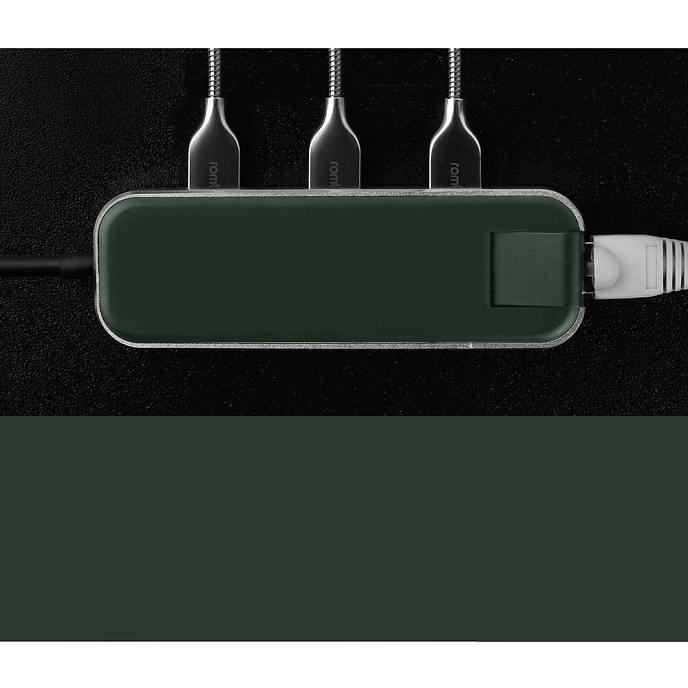 USB HUB Rombica Type-C Chronos Green - рис.7