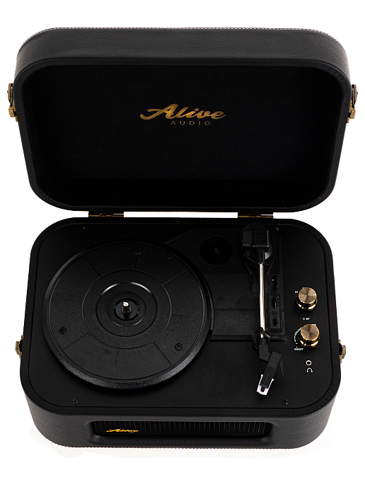 Проигрыватель винила Alive Audio STORIES (STR-06) glam noir виниловый проигрыватель_OpenBox - рис.2