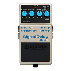 Процессор эффектов Boss DD-3T Beige