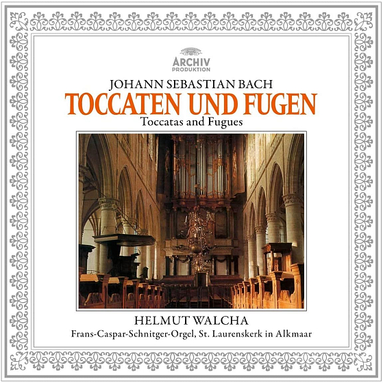 Пластинка Johann Sebastian Bach - Helmut Walcha - Toccaten Und Fugen LP - рис.0