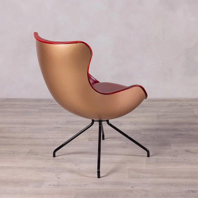 Кресло для прослушивания F2F Аэро Gold Burgundy - рис.5