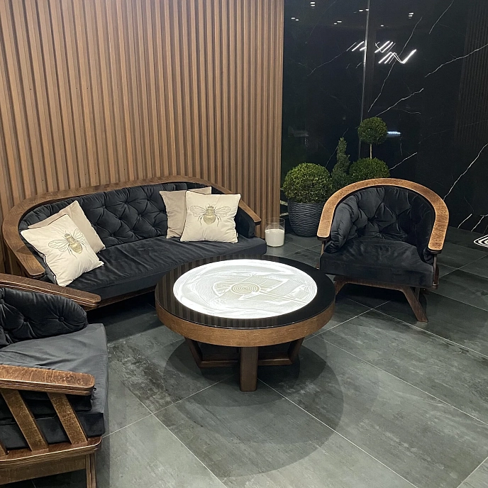 Кинетический стол Sandtable Lexy 100 см без акб (шпон) - рис.10