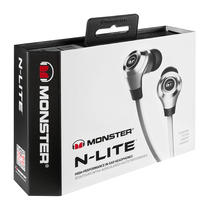 Наушники MONSTER N-LITE IN-EAR (SILVER) - рис.5