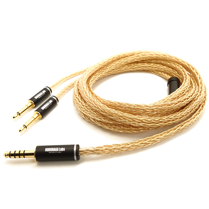 Кабель Nobunaga Labs Supreme Tenrai Kiwami Gold 3.5mm - рис.0