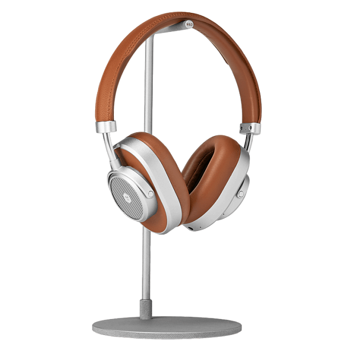 Беспроводные наушники MASTER&DYNAMIC MW65 Silver Metal / Brown Leather - рис.2