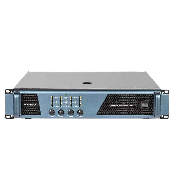 Усилитель мощности Premiera CH4 4300 Blue/Silver - рис.0