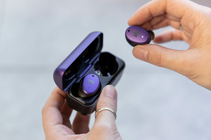 Беспроводные наушники Noble Audio FoKus H-ANC Purple - рис.9