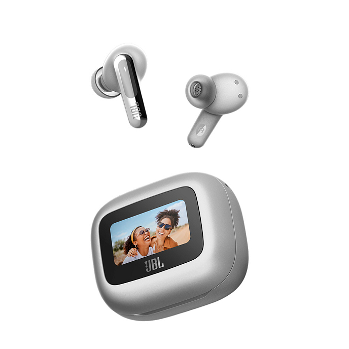 Беспроводные наушники JBL Live Beam 3 Silver - рис.0