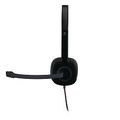 Гарнитура Logitech H151 Stereo Headset Black