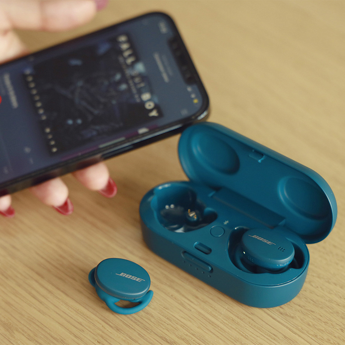Беспроводные наушники Bose Sport Earbuds Baltic Blue - рис.2
