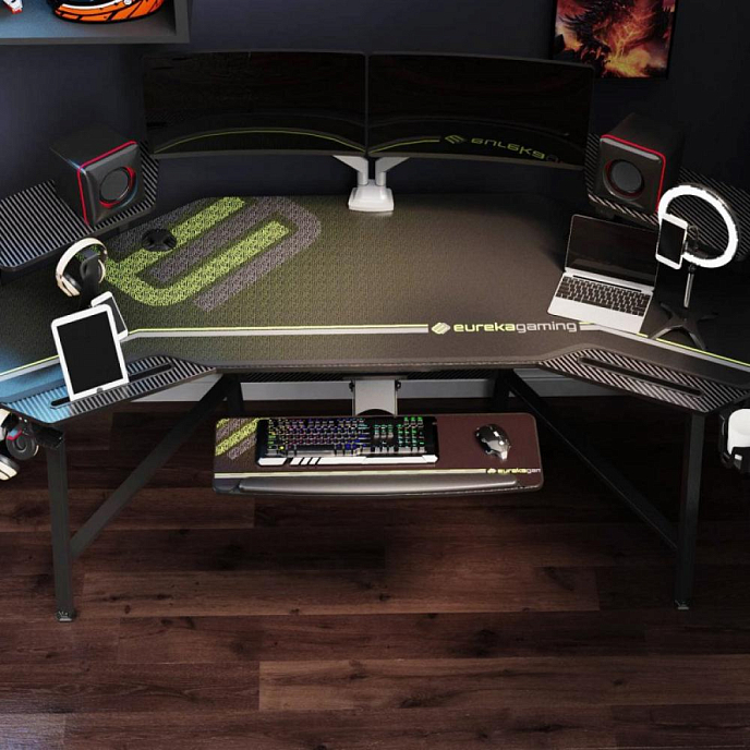 Стол EUREKA AED-70B Black - рис.5