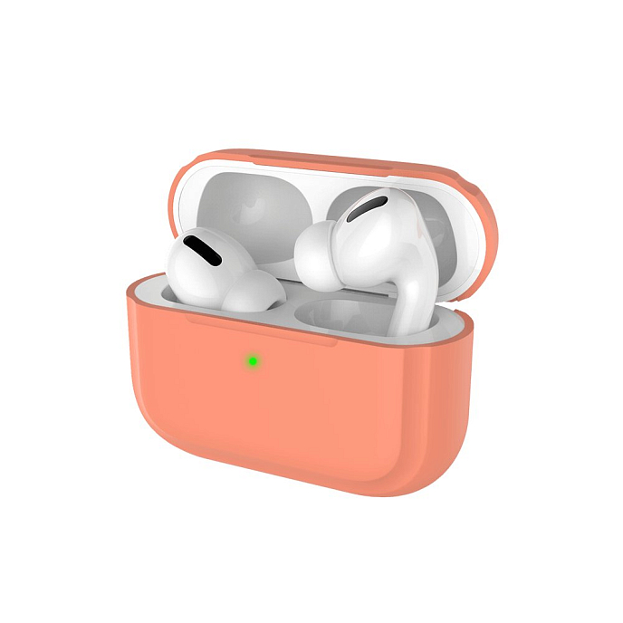 Чехол для Airpods Pro Deppa Case for AirPods Pro Peach - рис.1