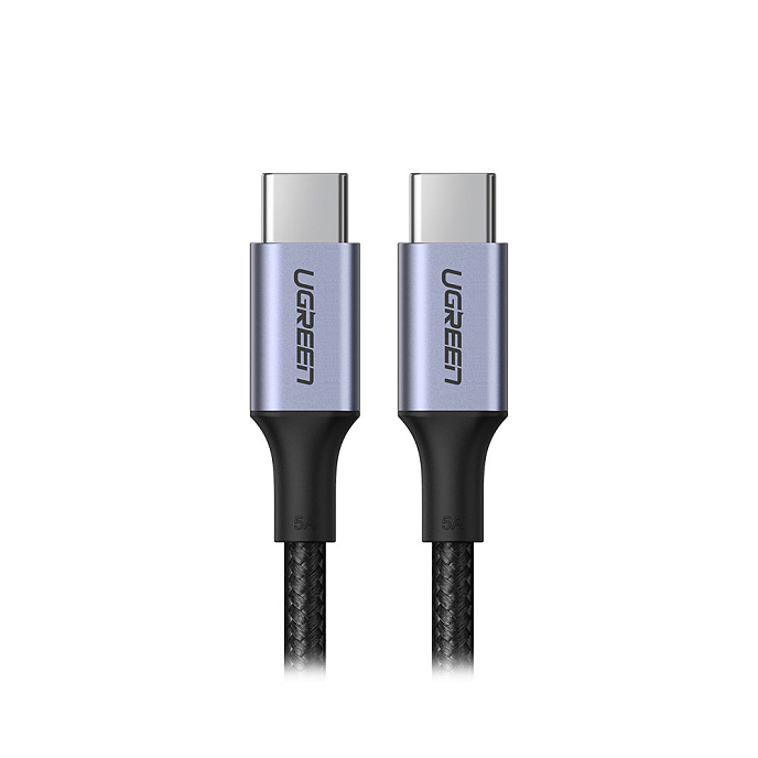 Кабель UGREEN USB-C PD 100W 2m Grey - рис.0