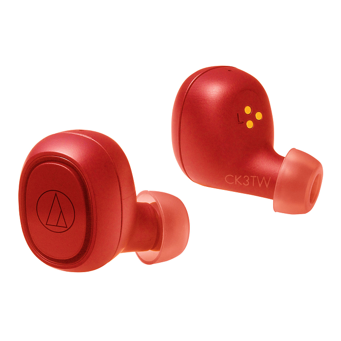 Беспроводные наушники Audio-Technica ATH-CK3TW Red - рис.1