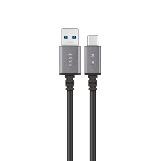 Кабель Moshi USB-C to USB 3.1 1m Black - рис.0