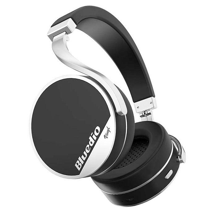 Беспроводные наушники Bluedio Vinyl Plus Black - рис.4