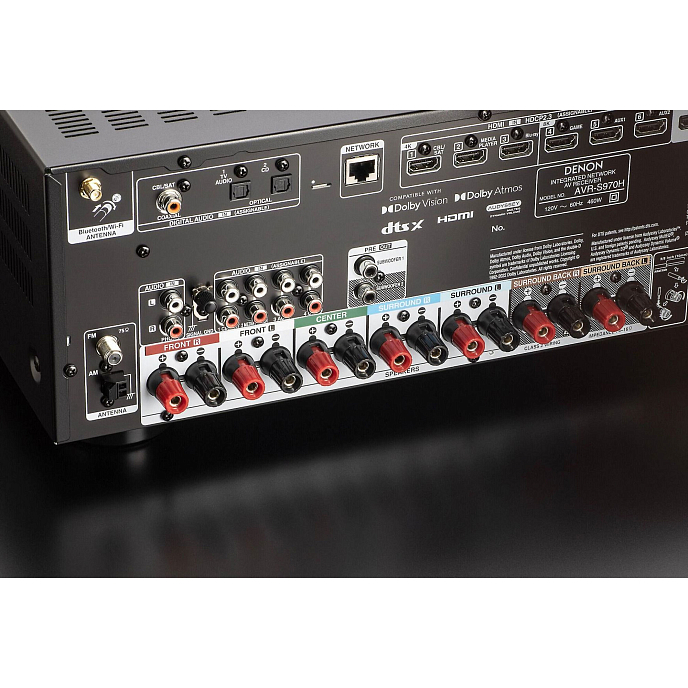 Ресивер Denon AVR-S970H Black - рис.6