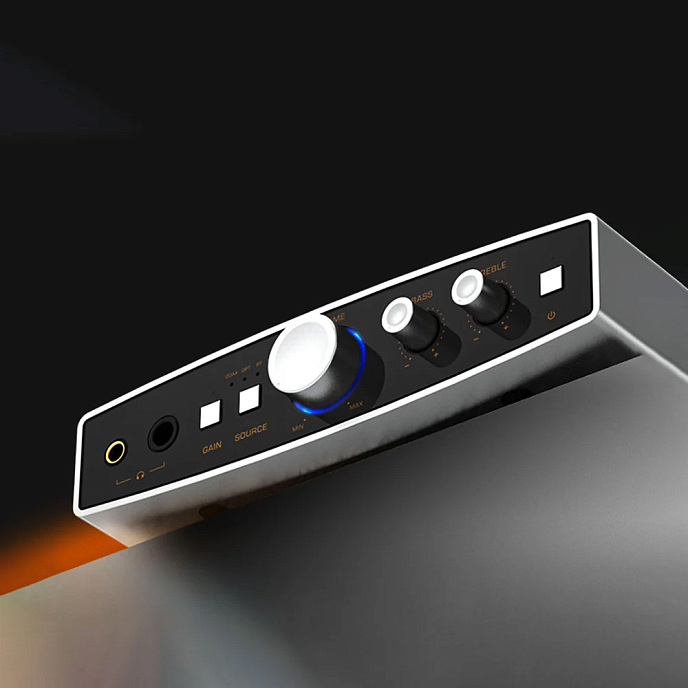 Усилитель для наушников с ЦАП Shanling EH2 Silver - рис.5