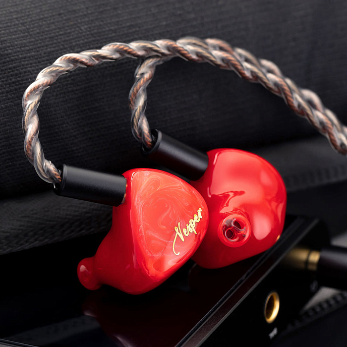 Наушники внутриканальные Queen Of Audio Vesper Red - рис.4