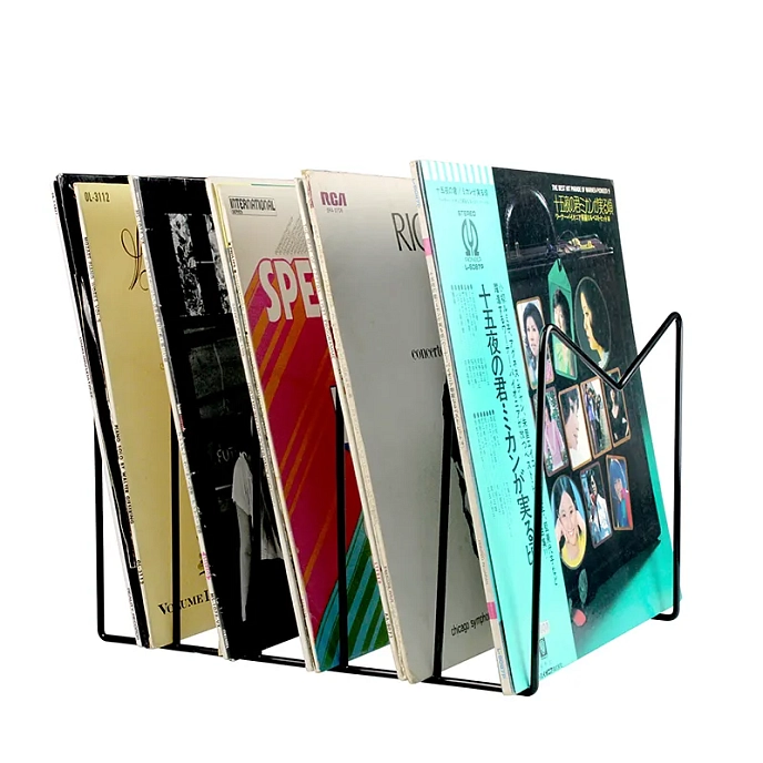 Подставка для пластинок Alive Audio AA-ACC-STDMSH Black (для 50 пластинок) - рис.3