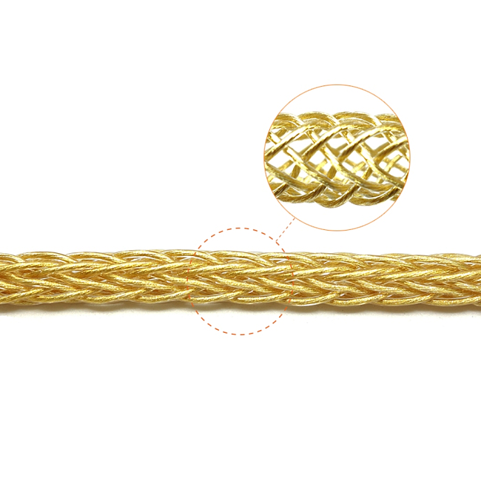 Кабель Nobunaga Labs Supreme Miotukusi Kiwami Gold MMCX - 4.4 mm - рис.4