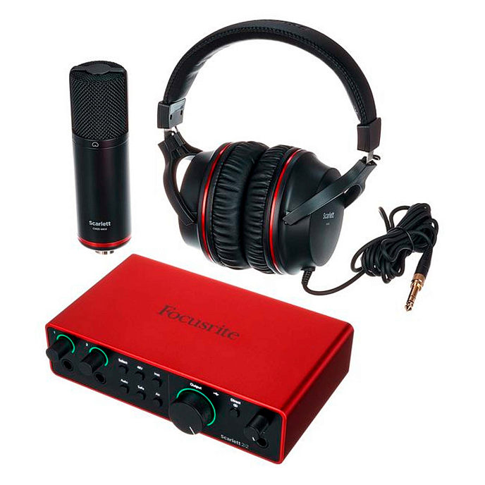 Комплект для звукозаписи Focusrite Scarlett 2i2 Studio 4th Gen - рис.2