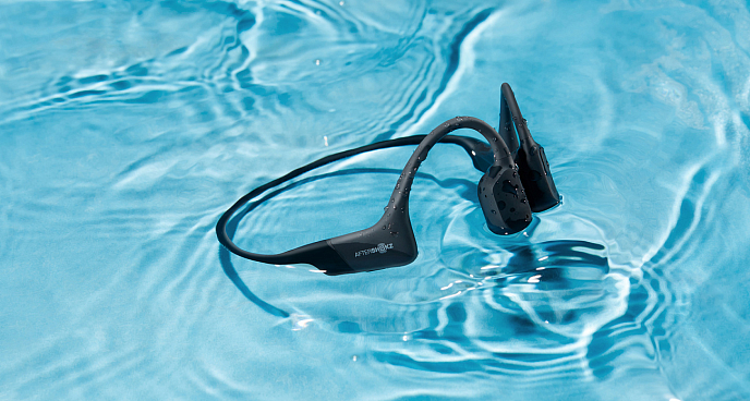 Беспроводные наушники AfterShokz Aeropex Blue Eclipse - рис.4