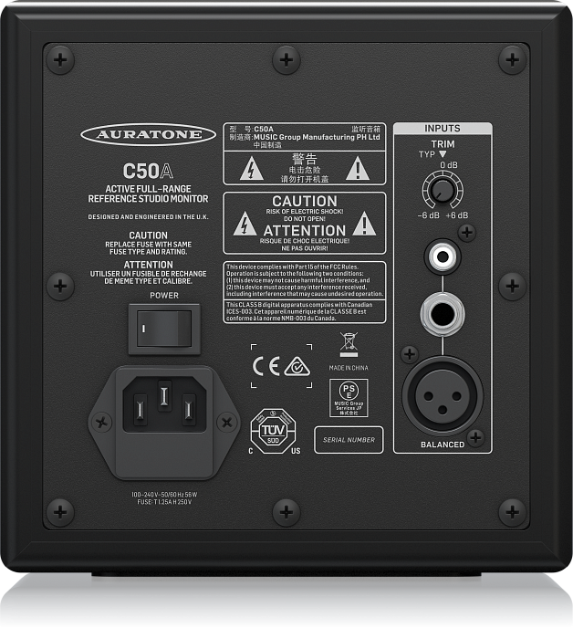 Студийный монитор AURATONE C50A Black - рис.4
