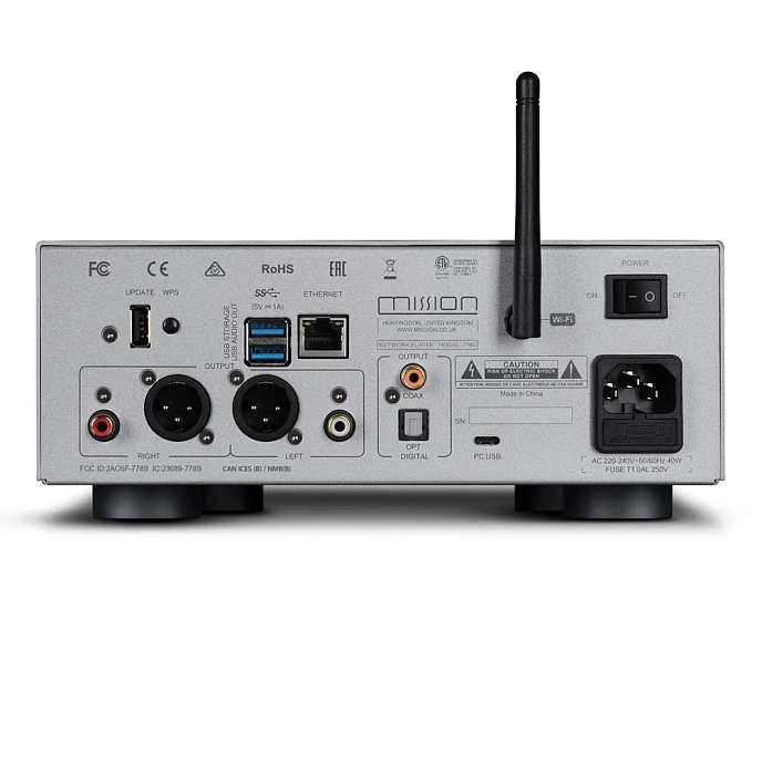 Сетевой аудиоплеер Mission 778S Silver - рис.3