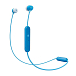 Беспроводные наушники Sony WI-C300 Blue - рис.0