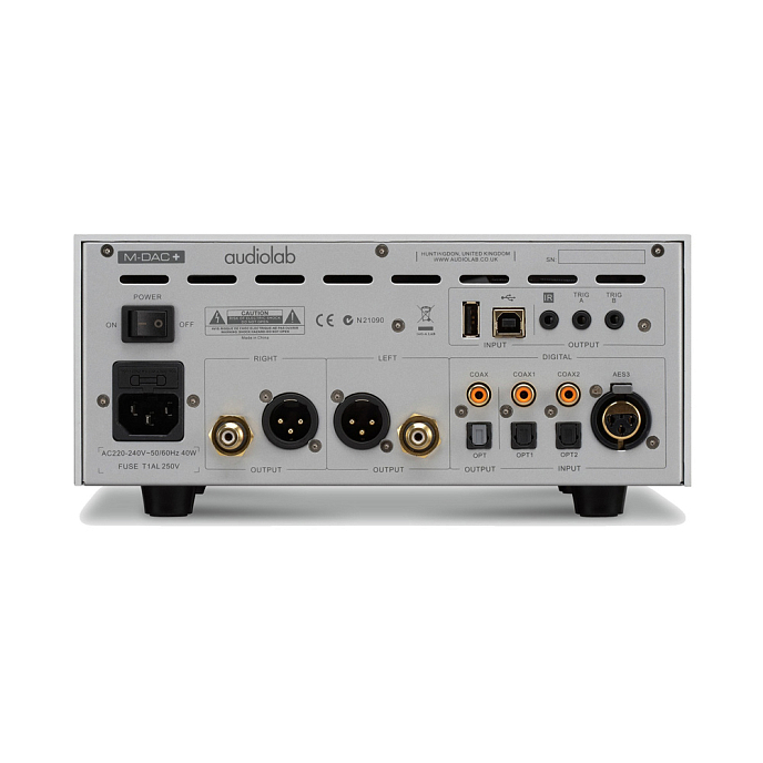 Усилитель для наушников с ЦАП Audiolab M-DAC+ Silver - рис.2