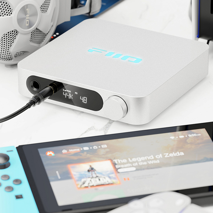 Усилитель для наушников с ЦАП FiiO K11 Silver - рис.14