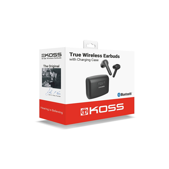 Беспроводные наушники Koss TWS150i Black - рис.4