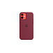 Чехол для смартфонов Apple iPhone 12 mini Silicone Case with MagSafe Plum - рис.2