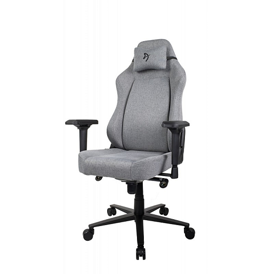 Компьютерное кресло Arozzi Primo Woven Fabric Grey Black - рис.0