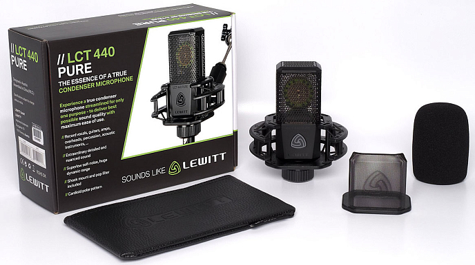 Микрофон студийный Lewitt LCT440 PURE - рис.4