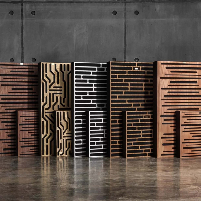 Акустическая панель Acoustic Shield AS Labyrinth Buk 103x63x10cm - рис.1