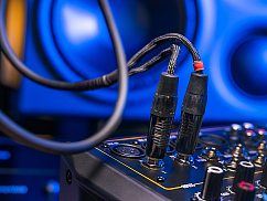 Кабель HeadMade Pro 6.3mm - 2x6.3mm Black 3m