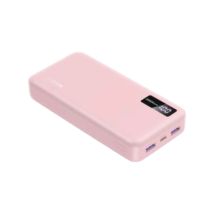 Внешний аккумулятор UGREEN PB312 20000mAh PD 20W Pink - рис.0