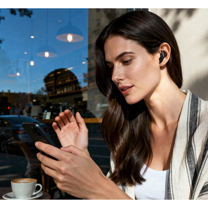 Беспроводные наушники Anker Soundcore Liberty Buds Pearl White - рис.6