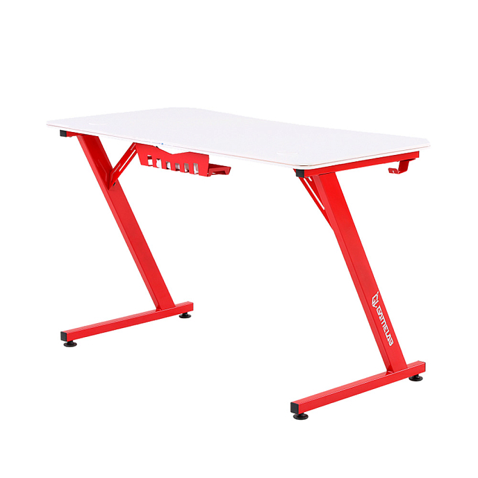 Компьютерный стол GameLab Monolith Red / White - рис.3