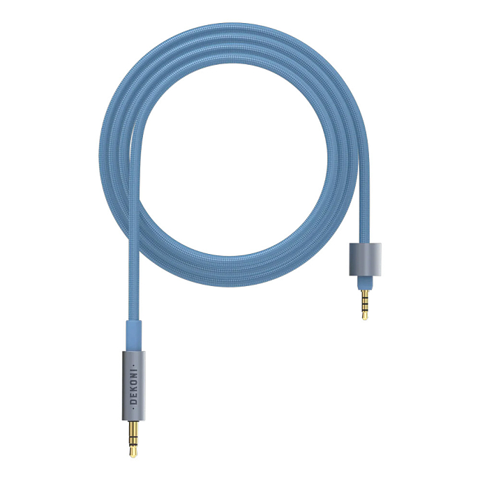 Кабель Dekoni Audio Ensemble 3.5mm Nylon Wrapped Cable with miniXLR 1.32m - рис.0