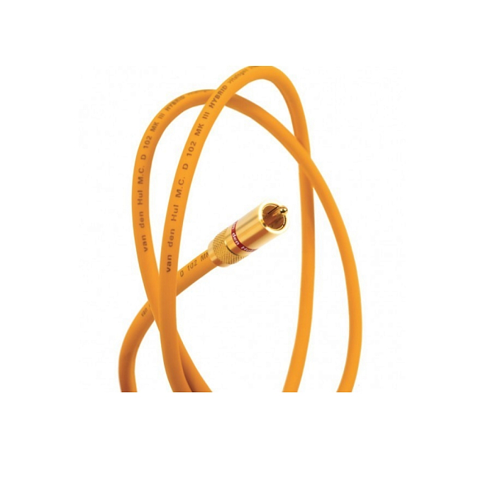 Кабель Van Den Hul The D-102 III 3T Hybrid 2RCA-2RCA 0.8m - рис.0