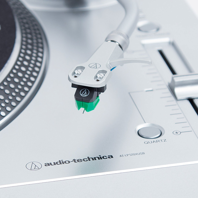 Проигрыватель винила AUDIO-TECHNICA AT-LP120XUSBSV - виниловый проигрыватель, цвет серебристый_OpenBox - рис.3