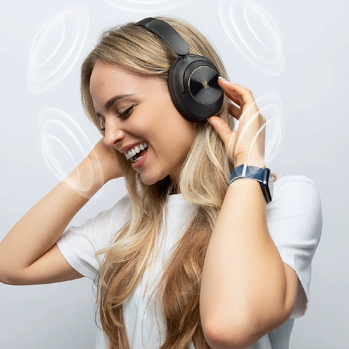 Беспроводные наушники OneOdio Focus A6 midnight black беспроводные полноразмерные наушники с шумоподавлением - рис.5